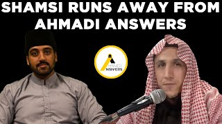 Salafi Sunni Debates Ahmadi Muslim  Shamsi Runs Away from Ahmadi Answers l Speakers Corner [upl. by Nnylireg]