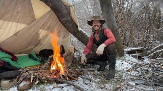 Cowboy Camp in Winter [upl. by Erehc333]