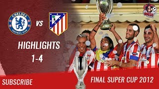 🏆 2012  Final Supercup 🏆 Chelsea FC vs Atlético de Madrid 14 All Highlights amp Goals HD [upl. by Eseilenna]