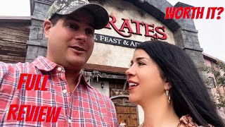 Pirates Dinner Show Pigeon Forge Tennesse Full Review [upl. by Anaitsirk861]