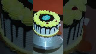 Pineapple 12 kg cake jhatapat ready hone wala designshortcake video [upl. by Remde]