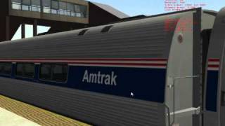 MSTS Amtrak at CrotonHarmon [upl. by Ahseim]