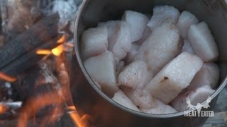 How to Cook Bear Meat in Bear Fat with Steven Rinella  MeatEater [upl. by Ortrud408]