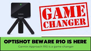 Optishot Beware Garmin Approach R10 is a game changer [upl. by Aneloj]