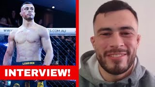 EL TORO Joseph Davis Talks Kevin Kophamel Fight Lions Den Academy amp Repping Australia amp Columbia [upl. by Keelin676]