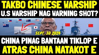 CHINESE WARSHIP ATRAS NAG YABANG DUWAG NAMAN KINOMPRONTA NG PHILIPPINE NAVY WARSHIP NIRADIOHAN [upl. by Duky]