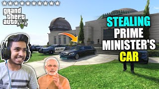 I STOLE PRIME MINISTERS CAR  GTA V GAMEPLAY 6 [upl. by Osnofledi]