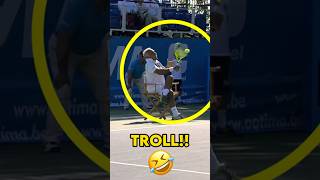 The BIGGEST Troll in Tennis 😂  Mansour Bahrami Funny Compilation sports funny clips tennis [upl. by Nnahoj903]