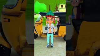 Garib Rikshawwale ki Majboori 🥺❤️🫶 Gulli Bulli  Cartoon  short  tmkoc  shortscomedy [upl. by Sela]