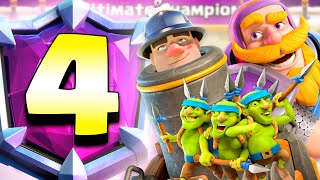 Top 4 in the world with new mortar spam deck [upl. by Cordula232]