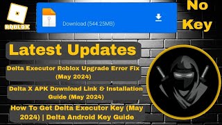 Delta Executor Mobile New Update V624  Delta Atualizado Roblox  Fluxus  Codex  Arceus X Neo [upl. by Hance]