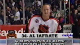 Présentation des joueurs  Match des étoiles LNH 1993 Part 1 de 2 [upl. by Einnhoj]