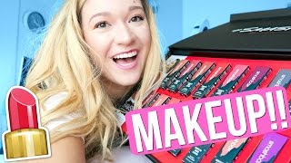 GETTING NEW MAKEUP SMASHBOX HAUL  SWATCHES [upl. by Sumetra]