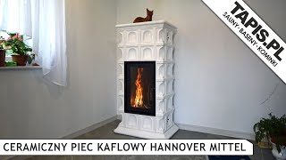 PIEC KAFLOWY STOGER CERAMIC HANNOVER MITTEL MONTAŻ OSTROWIEC ŚWIĘTKORZYSKI  PIECE KOMINKITAPISPL [upl. by Eirelav]