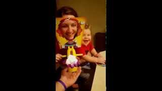 Baby Laughing Pie Face Game Hilarious Part 2 [upl. by Sommers]