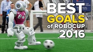 Best goals of RoboCup 2016 [upl. by Ambie]