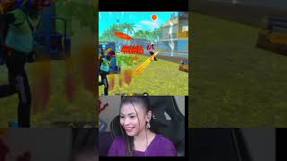 Woman reaction garinafreefire freefire vairalshort [upl. by Haidabez]