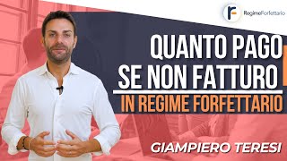 Quanto pago se non fatturo NULLA in Regime Forfettario [upl. by Lati]