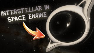 Wormhole Gargantua from Interstellar in Space Engine [upl. by Mychael409]