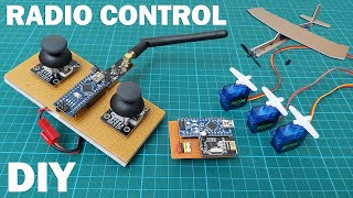 Cheap and Simple Radio Control Making for RC Models DIY RC 4Channel [upl. by Alan]