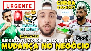 URGENTE SOBRE DUDU MUDANÇA NO NEGÓCIO POR GABIGOL PALMEIRAS PODE TER ENDRICK DE VOLTA RÍOS E [upl. by Polivy56]