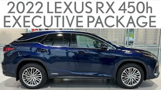 2022 Lexus RX 450h Executive Package L230519A  Full Review and Walk Around [upl. by Reichert]