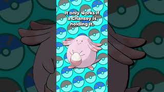 Chanseys TERRIBLE Exclusive Item pokemon [upl. by Kalfas449]