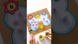 Kids Activities  Butterfly Math Play Printable  Number Compare Game chanafavors [upl. by Lehplar]