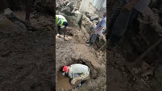 Septic tank preparation [upl. by Yrogiarc]