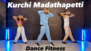 Kurchi Madathapetti  Dance Fitness maheshbabu  Akshay Jain Choreo ajdancefit kurchimadathapetti [upl. by Orna]