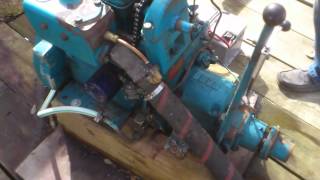 Sabb 18 hp twin cylinder diesel boat engine [upl. by Latsyrcal]