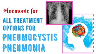 Easy way to memorize PCP Pneumocystis Carinii Pneumonia Treatment options [upl. by Ekal]