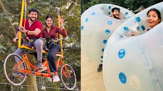 Hawa Mai Chalai Cycle😂 Full Mauj Masti  Vinay Thakur Vlogs [upl. by Assennav]