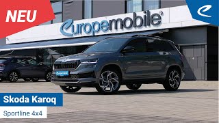 Skoda Karoq Sportline 4x4 TSI DSG  Innenraum  Exterior [upl. by Matteo]