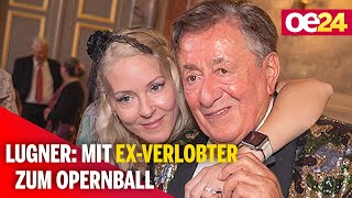 Lugner Mit ExVerlobter zum Opernball [upl. by Enoyrt]