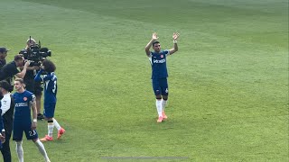 Thiago Silva Says Goodbye To Chelsea Fans Before His Last Game [upl. by Ama]