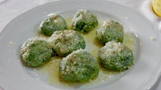 How to Make Ricotta Dumplings Called Gnudi  Pasta Grannies [upl. by Nalac]