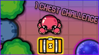 Zombsroyale but 1 CHEST CHALLENGE [upl. by Rochelle]