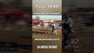 JAMES STEWART vs MALCOLM STEWART motocross [upl. by Ecinrev]