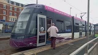 Trams in Blackpool 2962024 [upl. by Knick]