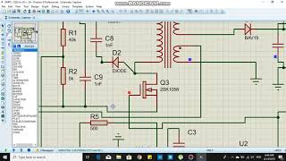 SMPS on proutes 220v to 24 v 2A Fly back converter [upl. by Chic]