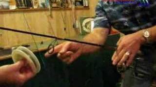 How to Spool Line onto your Reel and Prevent Fishing Line Twist Spinning Reels [upl. by Nnyletak]