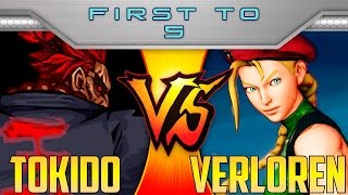 SFV S2 ▰ Tokido Vs Verloren FT5【First To 5】Street Fighter V  5 スト [upl. by Gillian695]