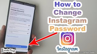 How to Change Instagram Password  Quick and Easy [upl. by Roots]