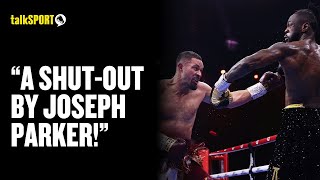 JOSEPH PARKER BEATS DEONTAY WILDER 😲 talkSPORT Boxing team REACT as Parker shocks Wilder 🔥 [upl. by Ybbed]