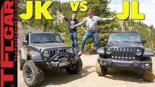 Old vs New OffRoad Review Which Jeep Wrangler Is The One to Buy [upl. by Koral]