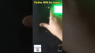 Perkins 4016 Gas Engine  troubleshooting and Load testing having Heinzmann DC6 governor [upl. by Tteraj]