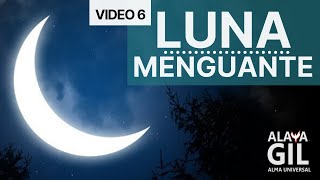 Luna menguante y sus efectos en los seres humanos  Energia Lunar  Dia 6 [upl. by Lapo290]