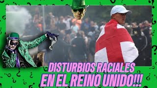 DISTURBIOS RACIALES EN EL REINO UNIDO🚨⚠️🚨 [upl. by Aldercy495]