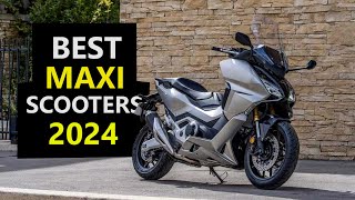 TOP 10 Maxi Scooters Upcoming 2024  Specifications and Price [upl. by Metzger]